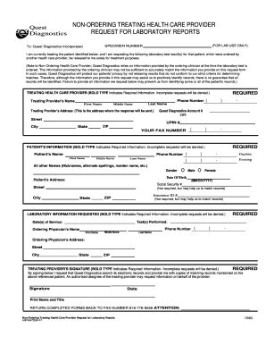 Quest Diagnostics Client Supply Order Form - Fill Online, Printable ...