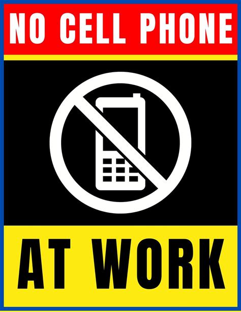 Do Not Use Cell Phone Sign 的图像结果