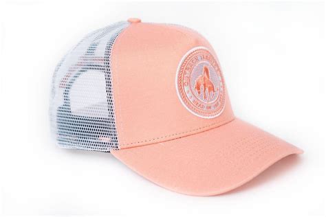 Pink and White Truckers Hat - Outback Territory