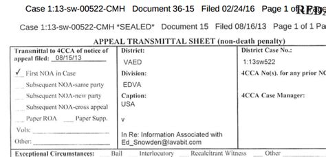 Document bewijst dat FBI ssl-sleutels van Lavabit wilde vanwege Snowden ...
