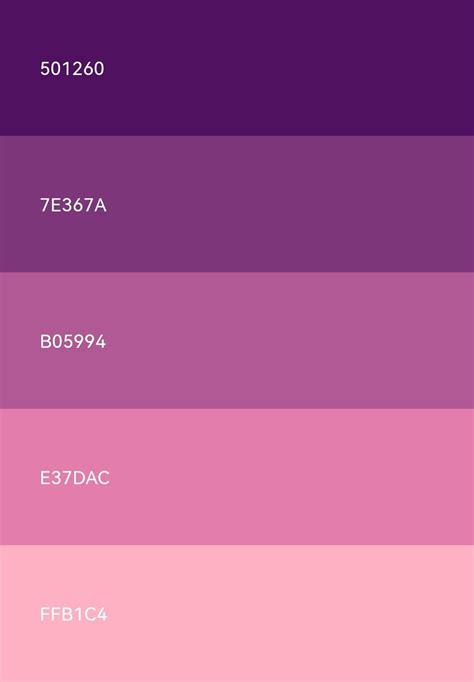 Pink and Purple Color Scheme