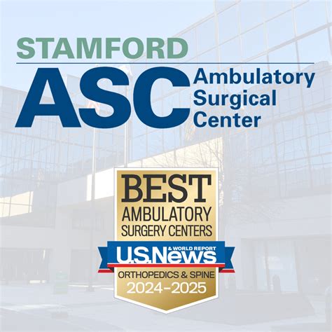 U.S. News & World Report Names The Stamford Ambulatory Surgical Center Among Inaugural Edition ...