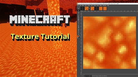 Minecraft Animated Texture Tutorial (Lava) – GIMP - YouTube