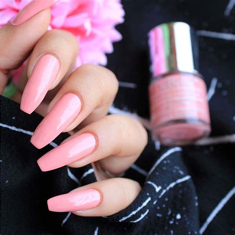 Buy DEBELLE GEL NAIL LACQUER APRICOT DEW PASTEL PINK NAIL POLISH-8ML ...