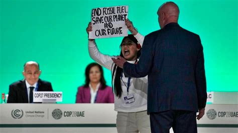 Video: 12-year-old Indian climate activist disrupts COP28 summit ...