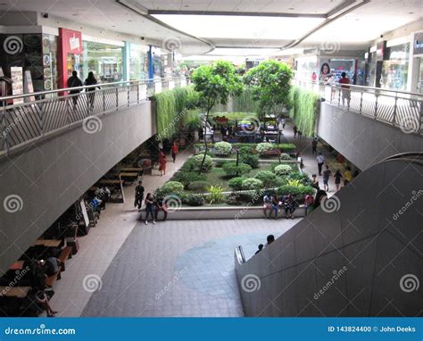 Indoor Garden Inside the Mall of Asia, Manila, Philippines Editorial ...