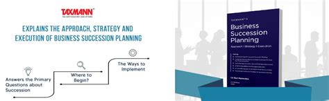 Buy Taxmann's Business Succession Planning – Explaining the Approach ...