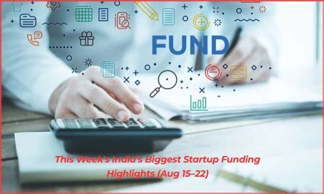 Latest Startup Funding India: Weekly Highlights Aug 15–22