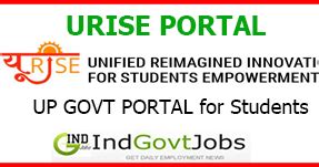 U-Rise Portal | UP Govt Jobs Portal | urise.up.gov.in