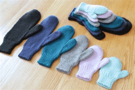Image result for Basic Knitted Mitten Pattern