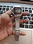Casio Unisex Vintage A168WA-1WDF Black Digital Dial Silver Stainless ...