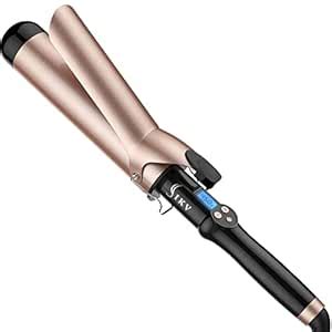 IKV 2 Inch Extra Long Barrel Curling Iron for Long Hair, Large Barrel ...