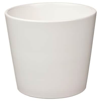 SOJABÖNA plant pot, white, 9 cm (3 ½") - IKEA