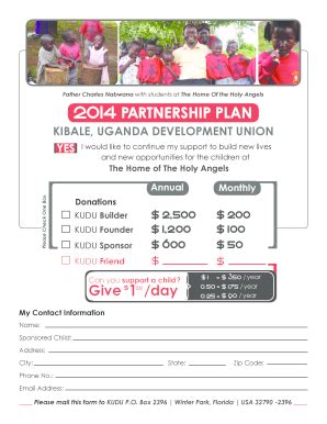 Fillable Online helpkibale Partnership-Plan-2014pdf - helpkibale Fax ...