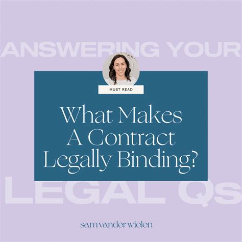 What Makes A Contract Legally Binding In Texas at genroyalblog Blog