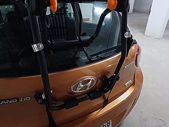 BikerZ™ Universal Rear Mounted Car Bike Rack for SUVs, Sedans and ...