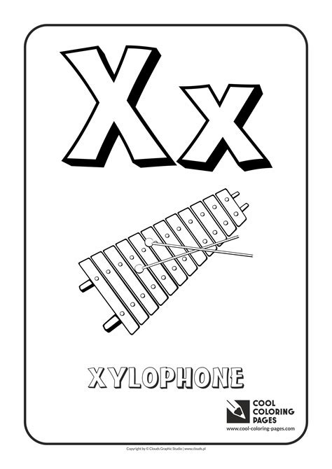 Printable Letter X - Letter X Silhouette