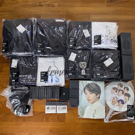 instock bts map of the soul tour official merchandise, Hobbies & Toys, Memorabilia ...