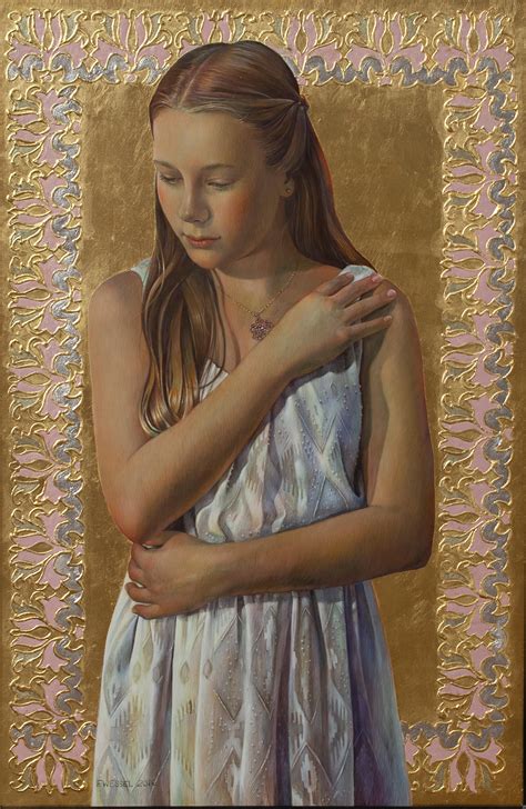 Fred Wessel - "Iris (Revisited)" (2014) By Fred Wessel, Egg Tempera ...