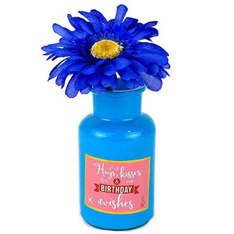 Buy Archies Multi Color Birthday Wish Love Quotation Vase / Gift | vase ...