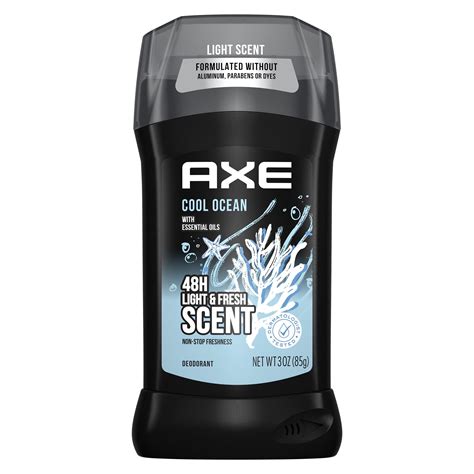 AXE Light Scents Cool Ocean Aluminum-Free Deodorant for Men 3 oz ...