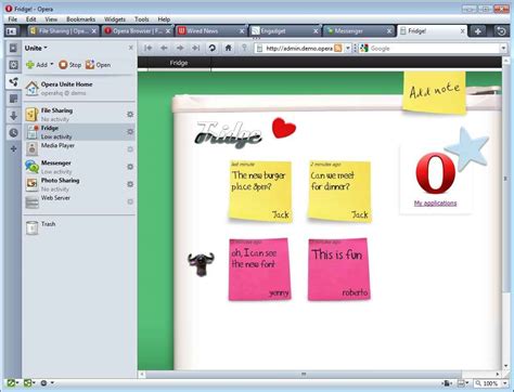 Opera 10.10 United with Unite again Review