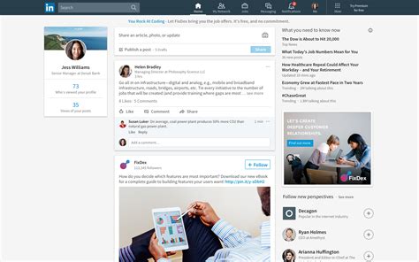 Linkedin reveals redesign of its desktop website - Design Week