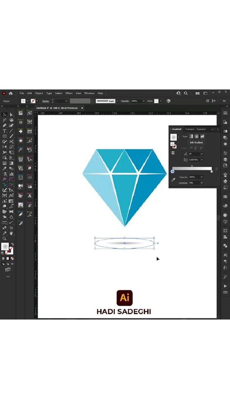 Illustrator Diamond Tutorial 的图像结果