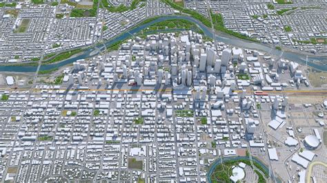 3D Calgary Downtown Canada - TurboSquid 1988728