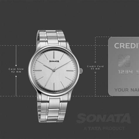 Buy Online Sonata Aspire Quartz Analog Grey Dial Stainless Steel Strap ...