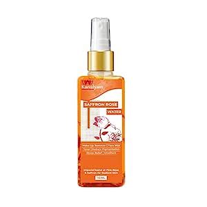 Buy Kaivalyam Saffron Rose Water (110ML) Online at Low Prices in India ...