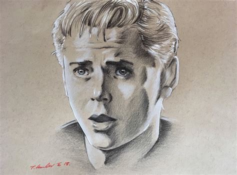 The Outsiders Ponyboy Drawing Ponyboy Curtis, Johnny Cade, And Dallas