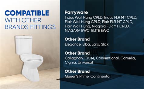 Parryware Solid N Soft Close Toilet Seat Cover with Hinges | Eco ...