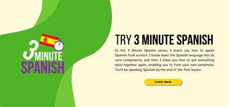 Building Structures in Spanish | 3 Minute Languages