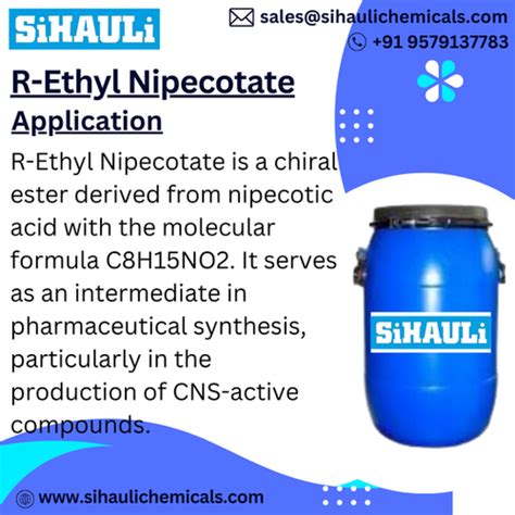 R-Ethyl Nipecotate | Sihauli Chemicals