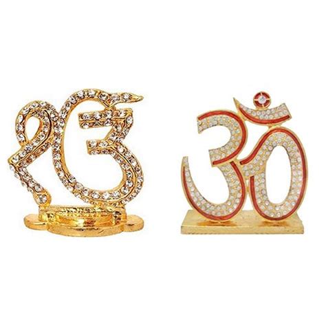 Buy 9facts Ek ONKAR Symbols of Sikhism Idol and Lord Shiva Symbol OM ...