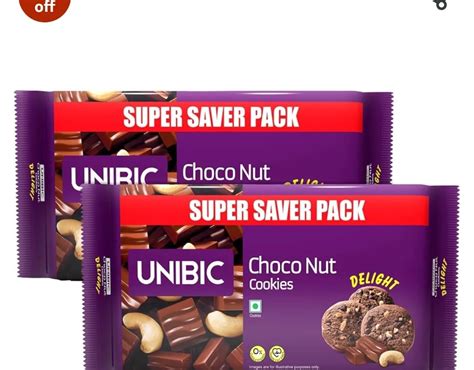 Unibic Choco Nut Cookie I Chocolate Cookies I Premium Chocolate & Nuts ...