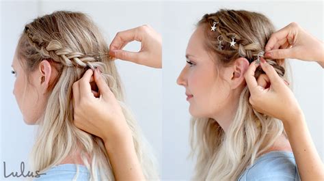 Boho Side Braid Tutorial 的图像结果