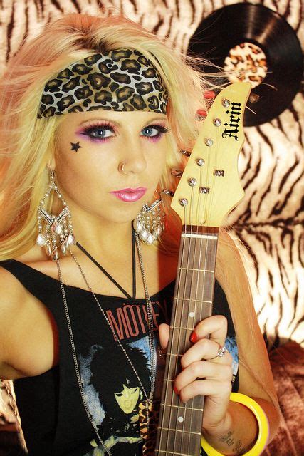 80s metal makeup