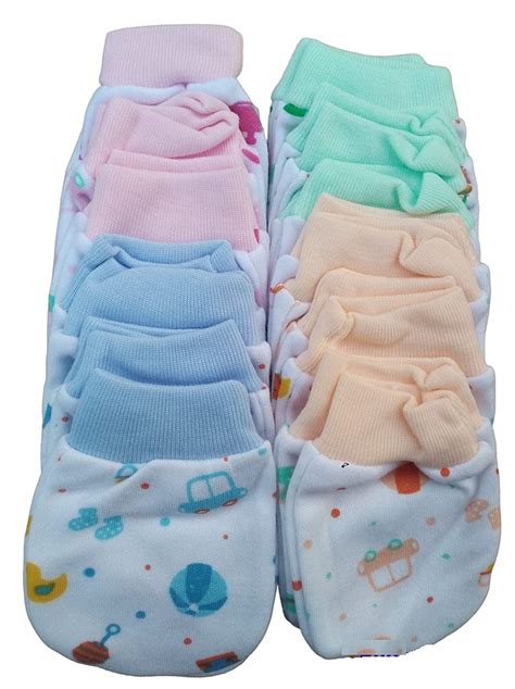 Gilli Shopee New Born Baby Cotton Housiry Mittens Set/Hand Gloves/Muthi ...