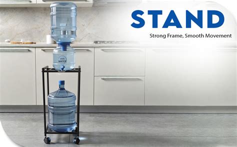 NEO STAR 2-Tier Metal Water Dispenser Stand Powder Coated I Load ...