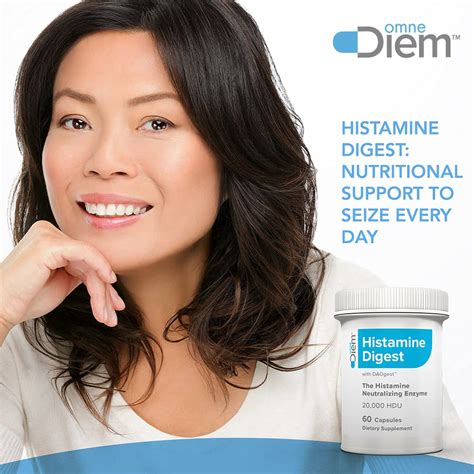 Omne Diem DAO 20,000 HDU - 60 Caps - Histamine Neutralizing Enzyme - No ...