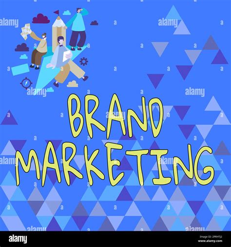Conceptual caption Brand MarketingCreating awareness about products ...