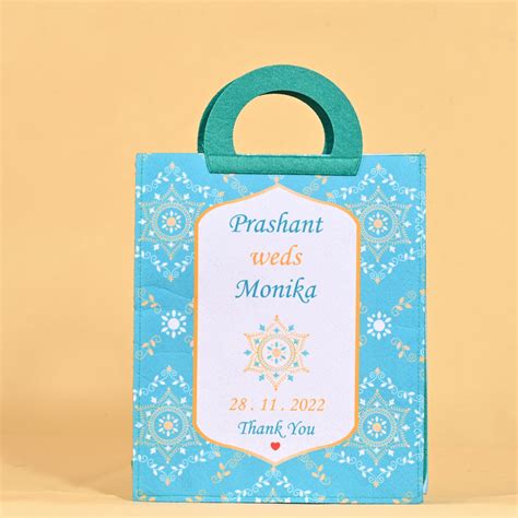 Multicolor Printed Thank You Return Gift Bags | Eco‑Friendly Recycled ...
