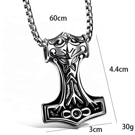 Thor Hammer (Pendant + Chain)