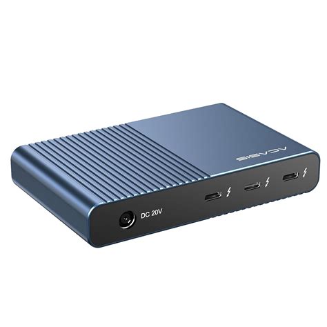 ACASIS Thunderbolt4 Hub, Single 8K or Dual 4K 60Hz Display, 120W PD ...