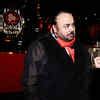 JJ Valaya is engrossed in a conversation at the preview of Raseel ...