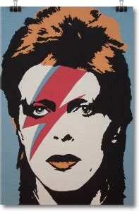 David Bowie - Rock Legend #PL3027 Paper Print - Music posters in India ...