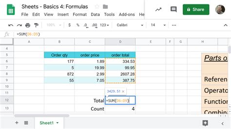 Image result for Google Sheets Formulas