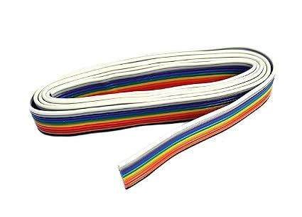Steko (10 Meter) 10 Core 7/40 Ribbon Wire Multi Color DC Ribbon Wire ...